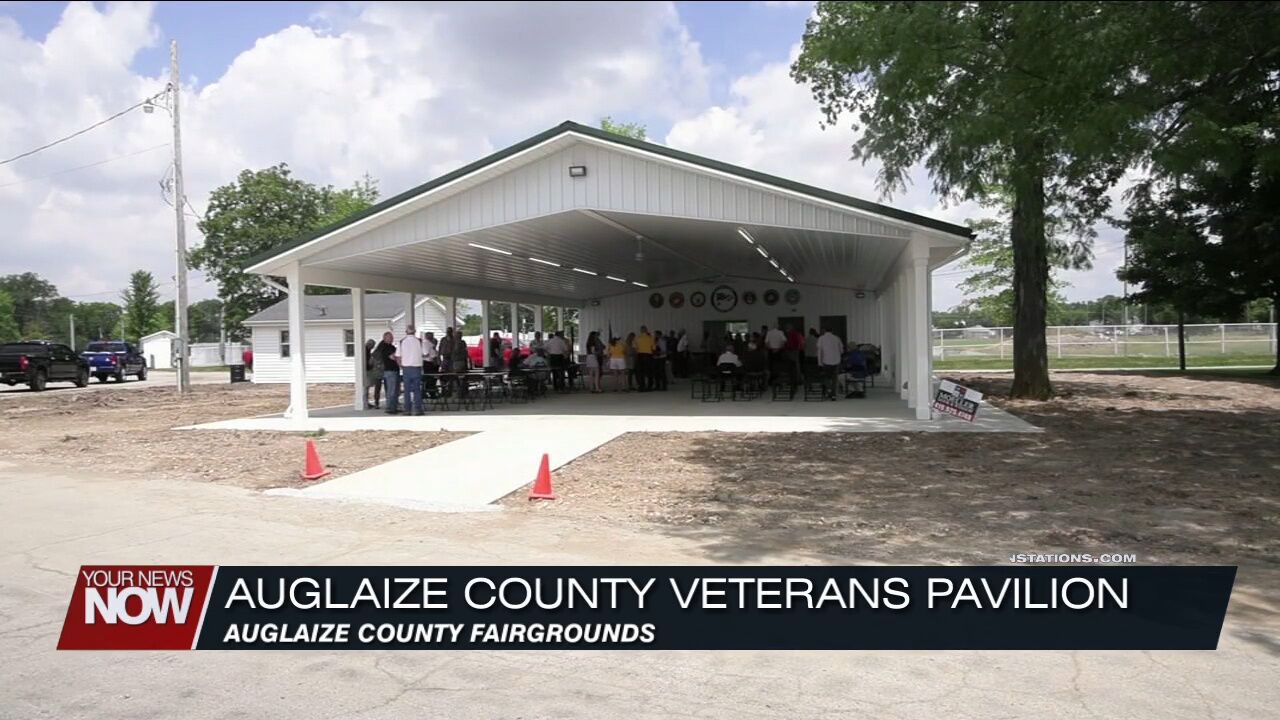 Auglaize veterans dedicate new Veterans Pavilion at the fairgrounds